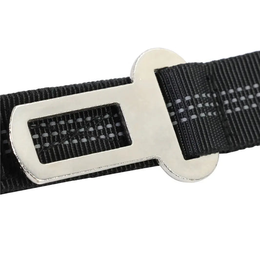 Hundkoppel med bungee-stötdämpning