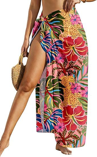 Sarong strandkjol – Stilsäker Strandkjol, Klänning & Topp i Ett | 20 Mönster | One Size Design Dwell Well