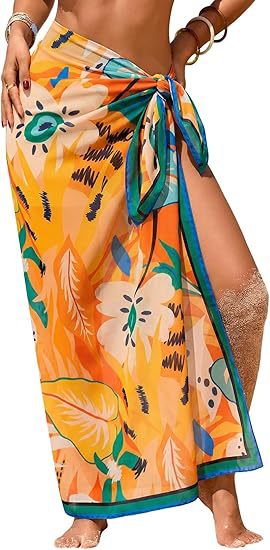 Sarong strandkjol – Stilsäker Strandkjol, Klänning & Topp i Ett | 20 Mönster | One Size Design Dwell Well