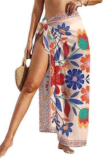Sarong strandkjol – Stilsäker Strandkjol, Klänning & Topp i Ett | 20 Mönster | One Size Design Dwell Well