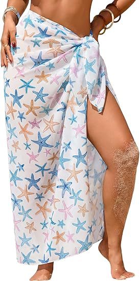 Sarong strandkjol – Stilsäker Strandkjol, Klänning & Topp i Ett | 20 Mönster | One Size Design Dwell Well