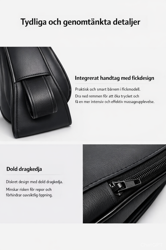 Multifunktionell nackmassagerare för hemmabruk