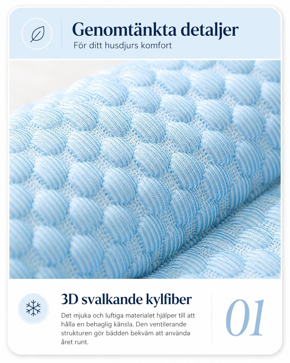 Kylmatta för Hund – Naturlig 3D Träkylmatta | S-XL, 4 Färger Design Dwell Well