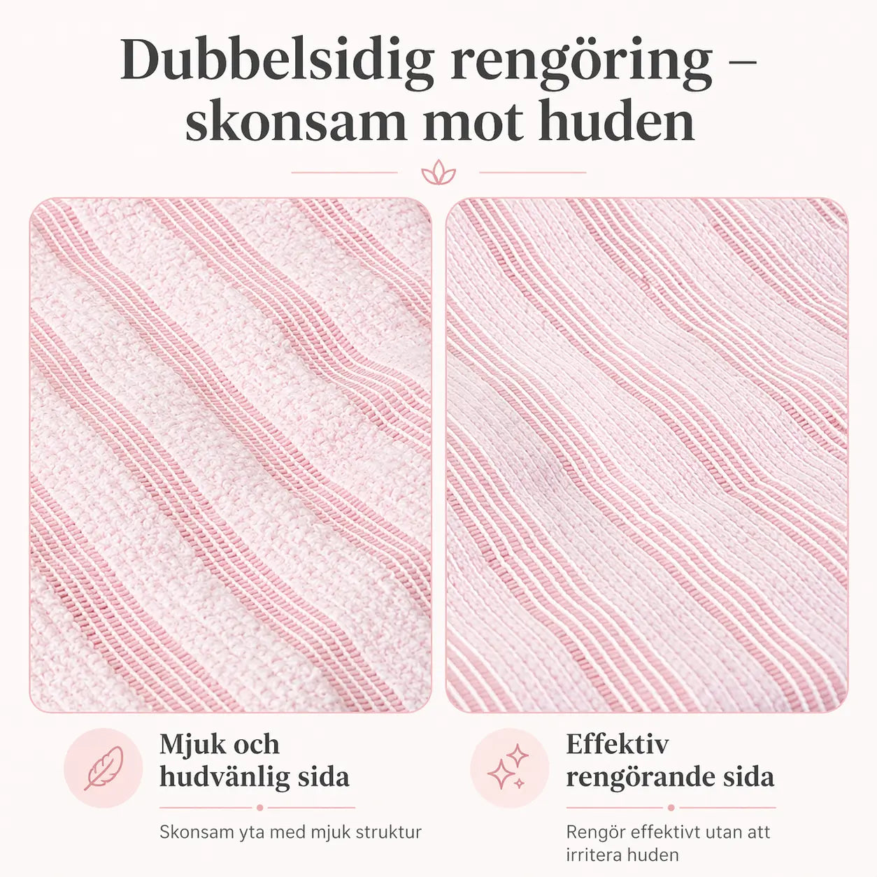 Skrubbduk för spa-känsla hemma